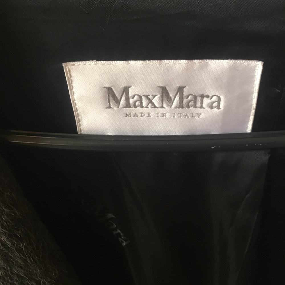 🔥🔥MaxMara gray alpaca coat